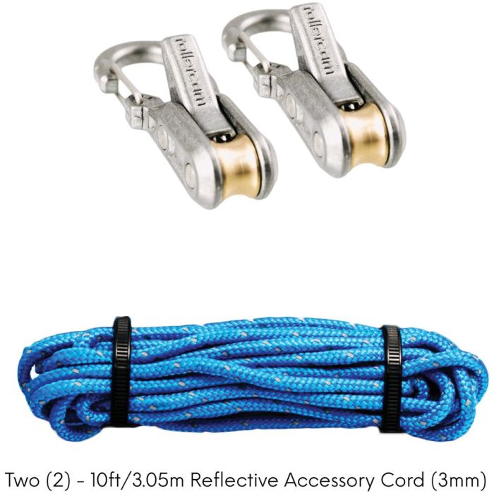 RollerCam - Kayak Bow/Stearn Tie-Downs - Rope Roller