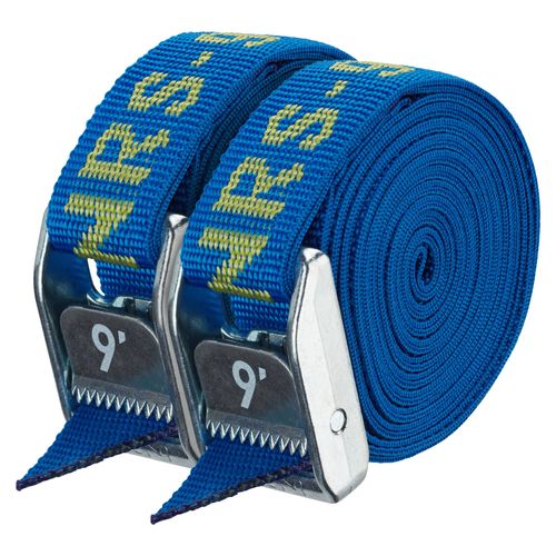 NRS - 1" Heavy Duty Kayak Tie-Down Camlock Straps
