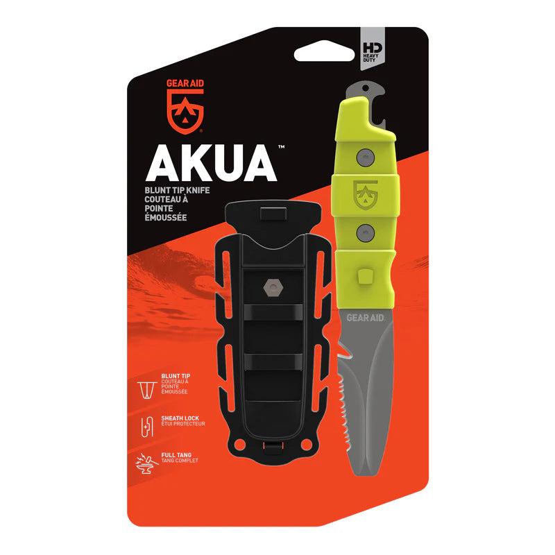 Gear Aid - AKUA Blunt Tip Kayak Paddler's Knife
