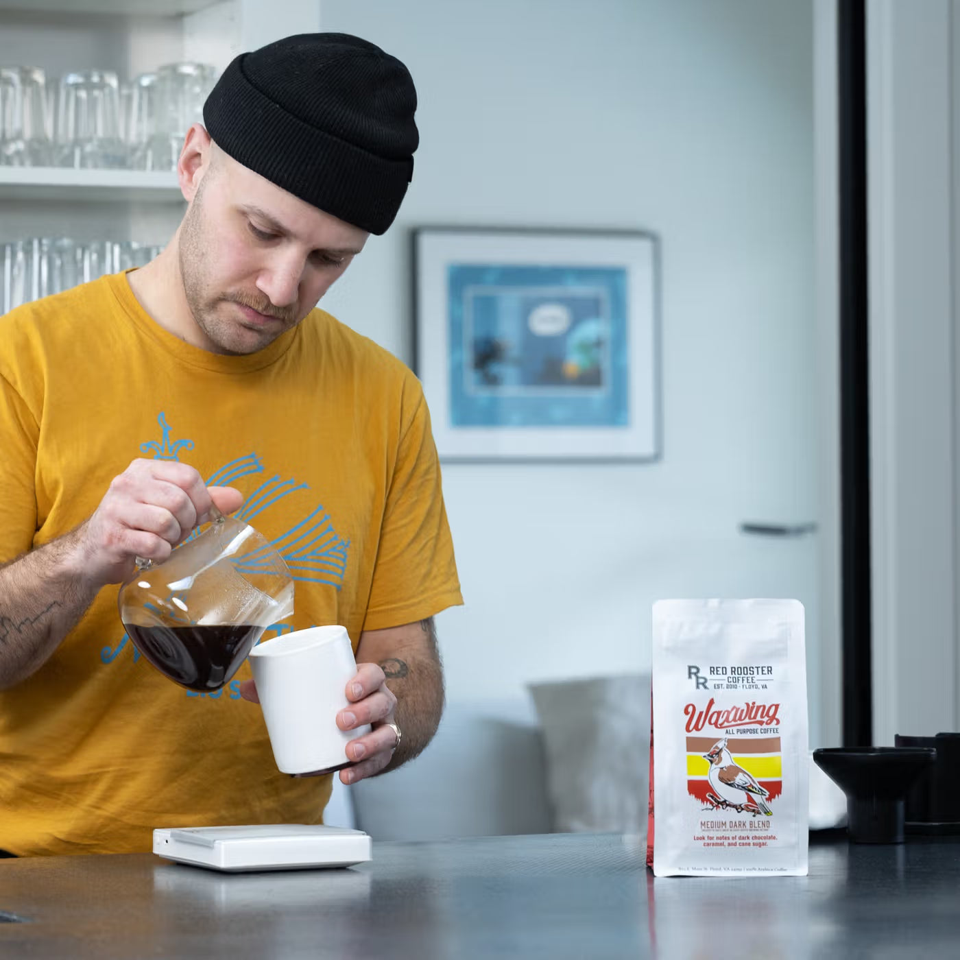 Red Rooster Coffee Roaster - Waxwing All-Purpose Blend Coffee