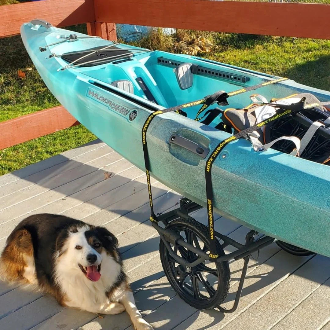 Suspenz - All-Terrain Super Duty Airless Kayak Cart