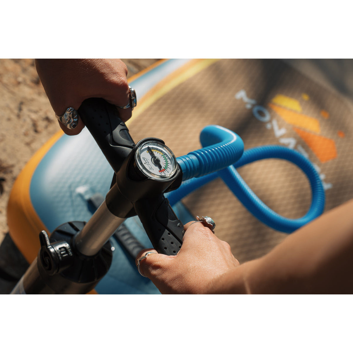 11' BadFish Monarch Inflatable Standup Paddleboard (SUP)
