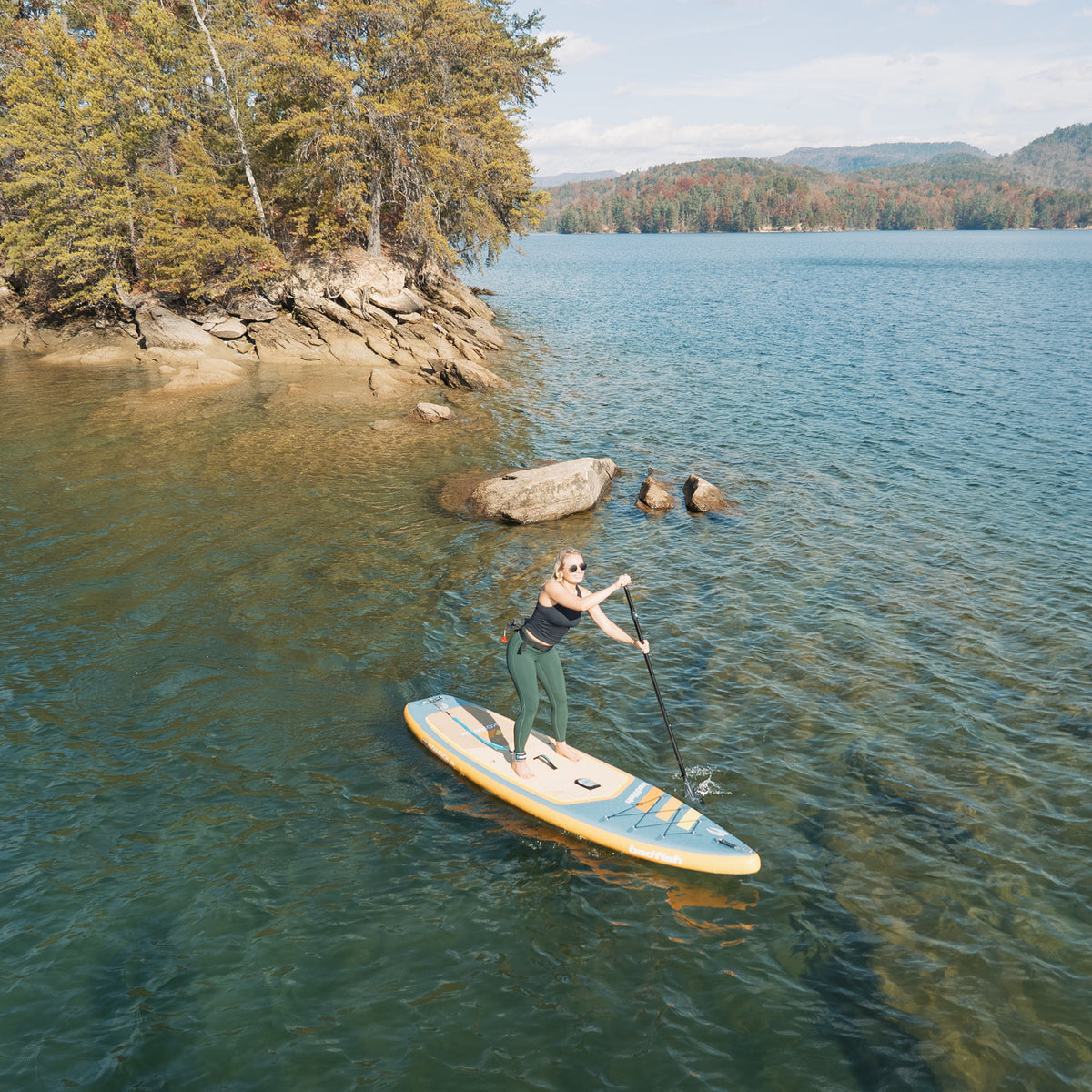 11' BadFish Monarch Inflatable Standup Paddleboard (SUP)