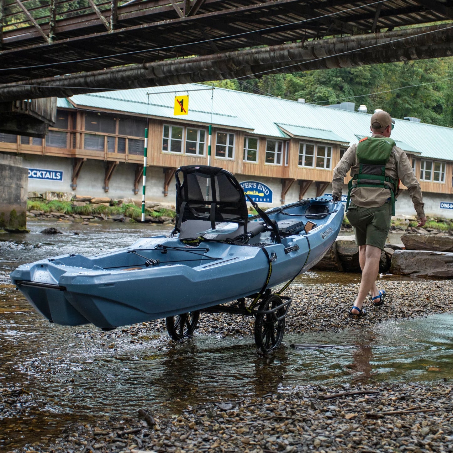 Suspenz - All-Terrain Super Duty Airless Kayak Cart