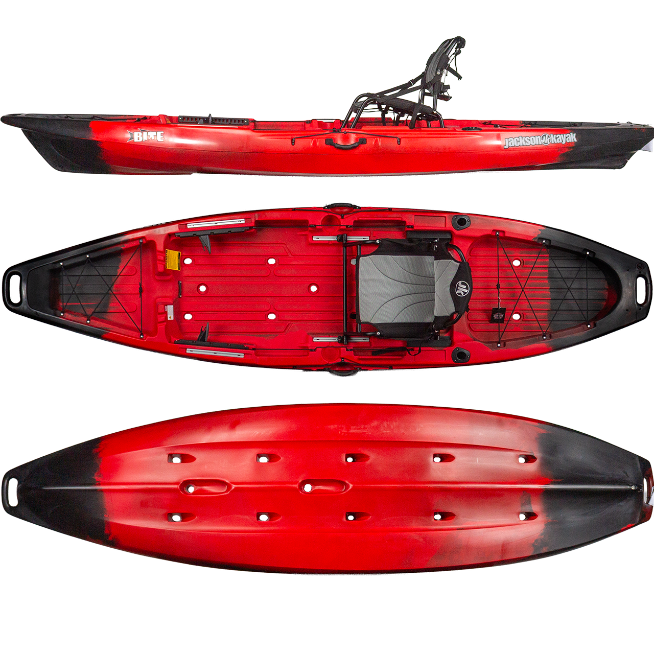 11' 6" Jackson Kayak Bite Angler SOT Fishing Kayak