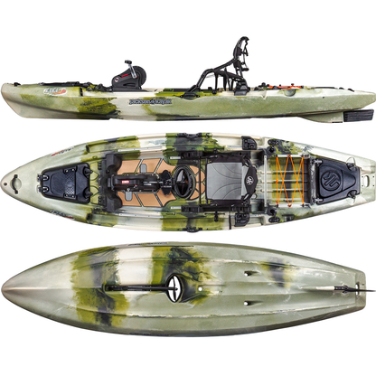 13' 3" Jackson Kayak Big Rig FD Pedal Drive Fishing Kayak