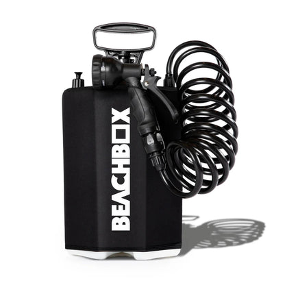 BeachBox - Portable Outdoor Shower Tank and Sprayer