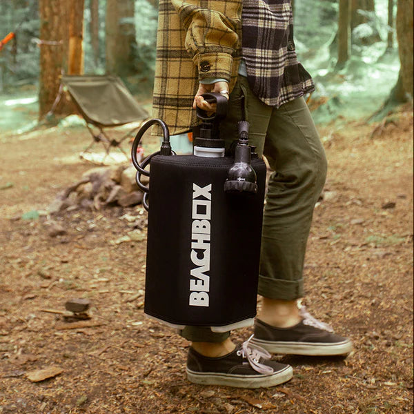 BeachBox - Portable Outdoor Shower Tank and Sprayer
