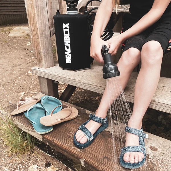 BeachBox - Portable Outdoor Shower Tank and Sprayer