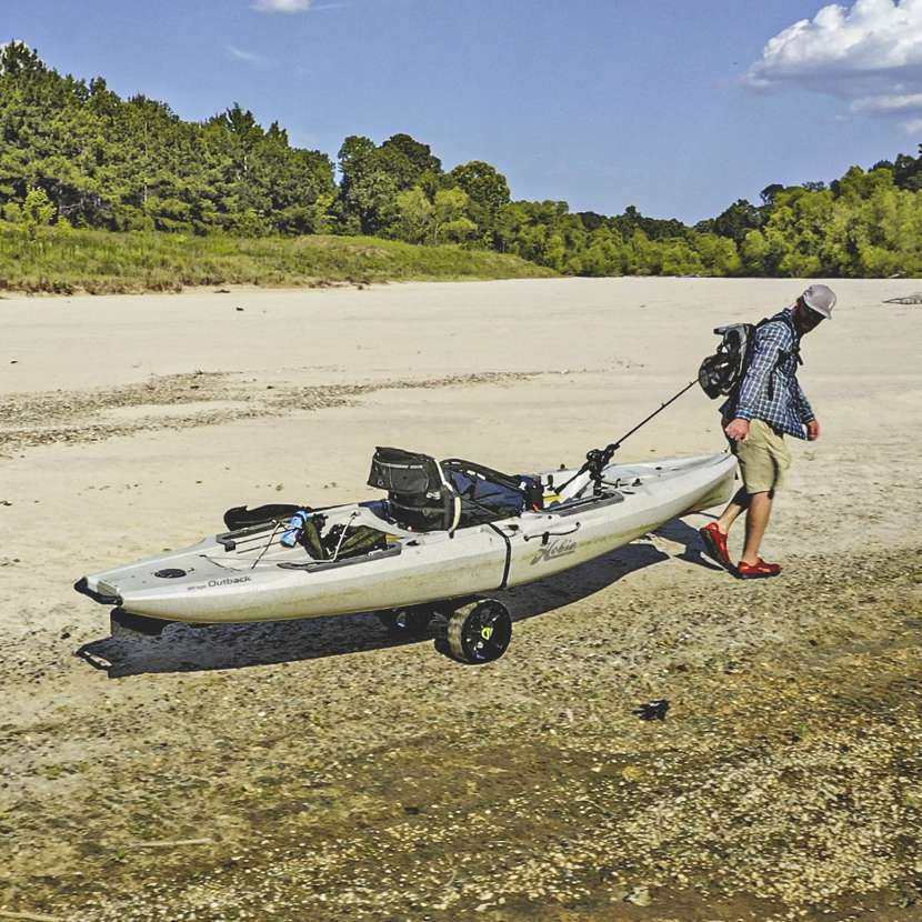 C-Tug R Kayak Cart with SandTrakz Wheels