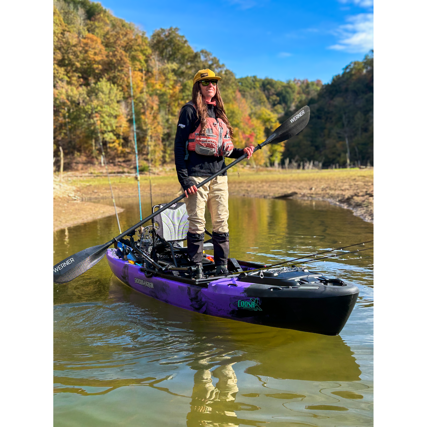 11' 8" Jackson Kayak Coosa X SOT Fishing Kayak