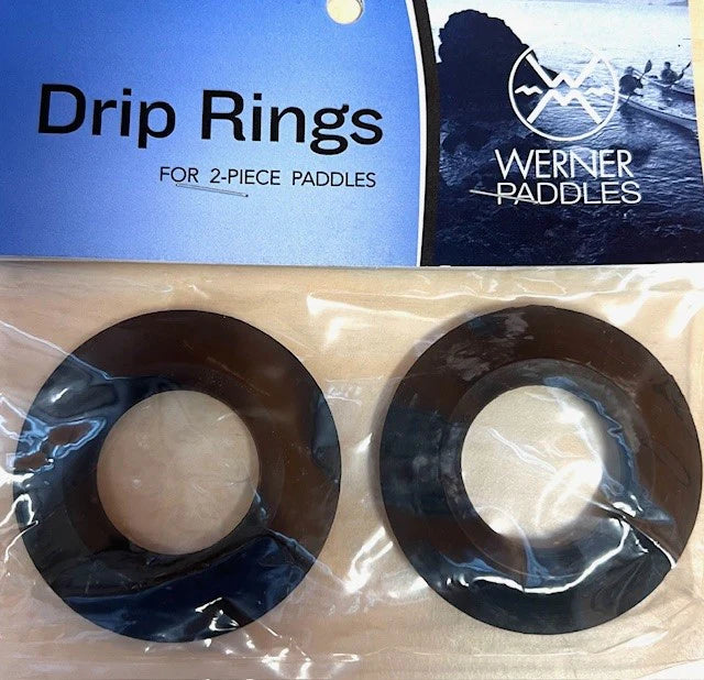 Werner Paddles - Drip Rings (Pair) For 2-Piece Kayak Paddles