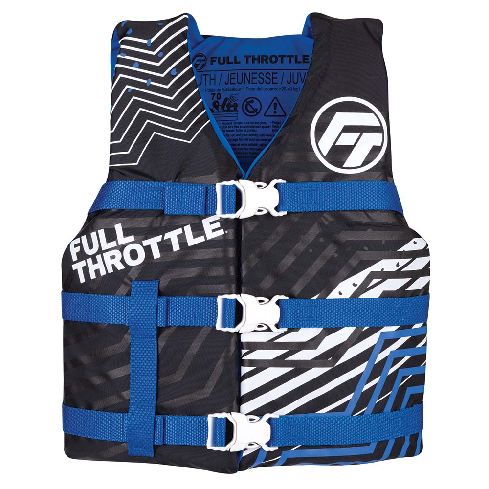 Full Throttle - Nylon Kayak Life Jacket