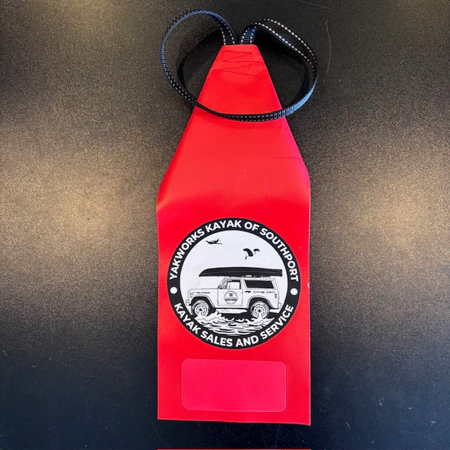 The Yakworks Reflective Kayak Safety Hauling / Towing Flag