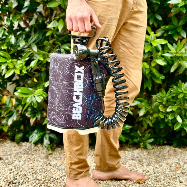BeachBox - Portable Outdoor Shower Tank and Sprayer