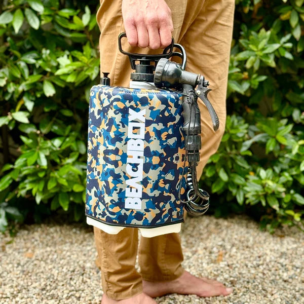 BeachBox - Portable Outdoor Shower Tank and Sprayer
