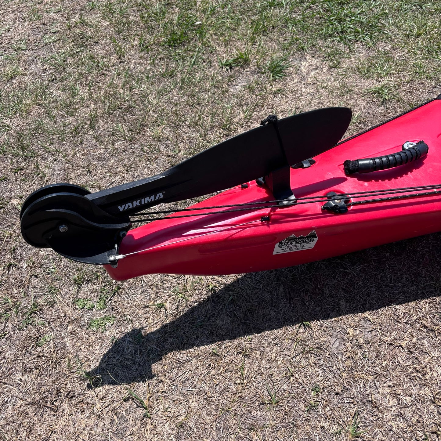 14' Perception Shadow Sit-In Kayak with Rudder (USED)