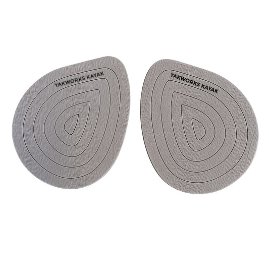 Yakworks Sit-in Touring / Recreational Kayak Heel Pads