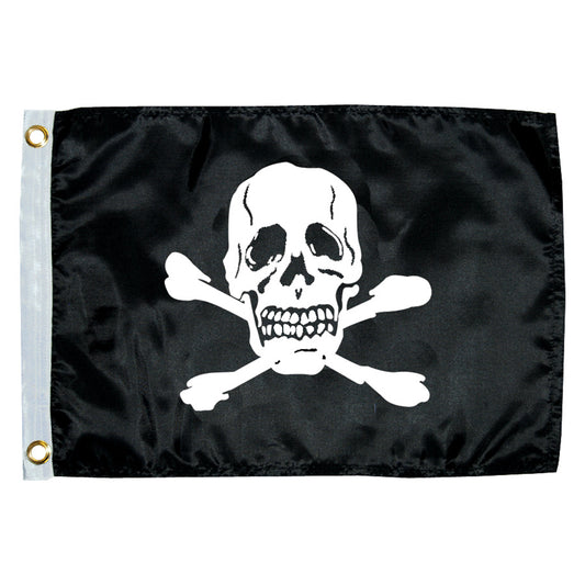 12" x 18" Jolly Roger Kayak Pirate Flag