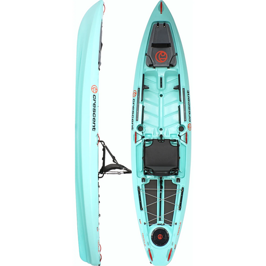 12' 4" Crescent Kayak Lite Tackle II Fishing Kayak