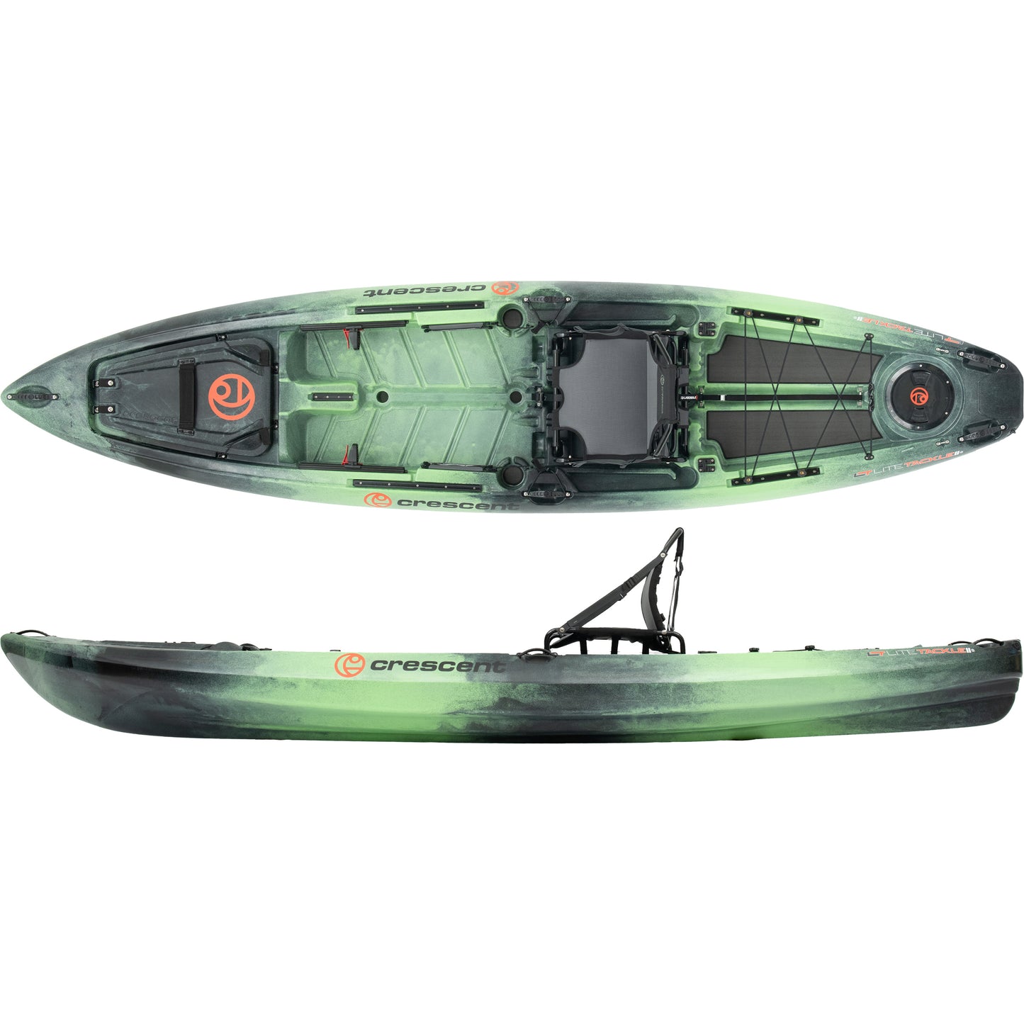 Custom Crescent LiteTackle 2 Fishing Kayak with Torqeedo 3HP Motor