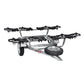 Malone MicroSport™ 4 Kayak Trailer Package (4 Sets J-Racks, Spare Tire)