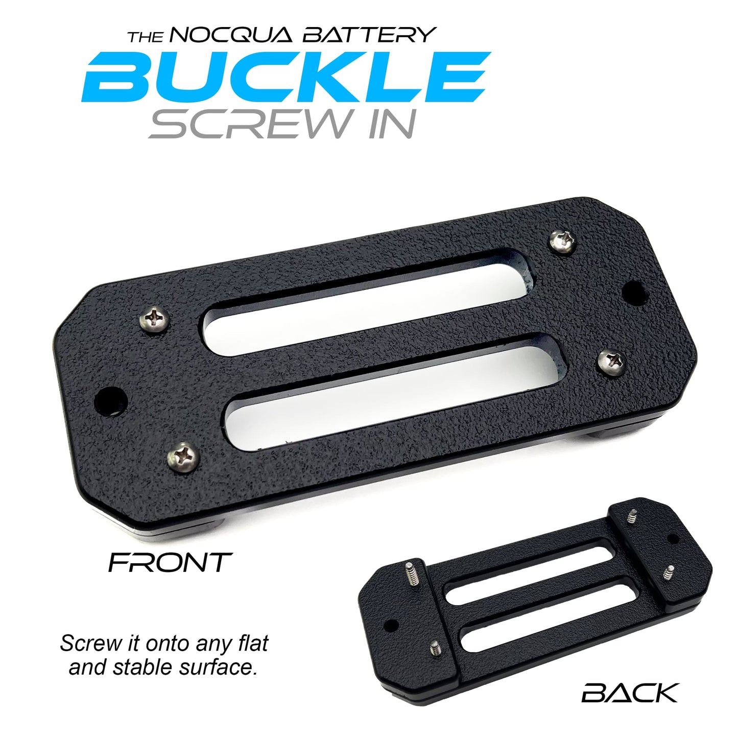 Nocqua - Kayak Battery Mounting Buckle by YAKGADET