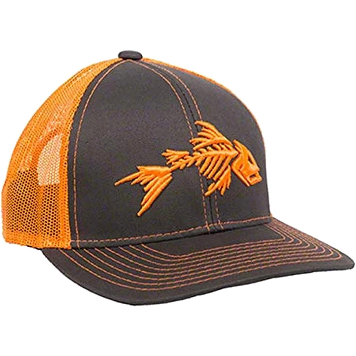 YAKWORKS - Orange and Gray Bonefish Vented Hat