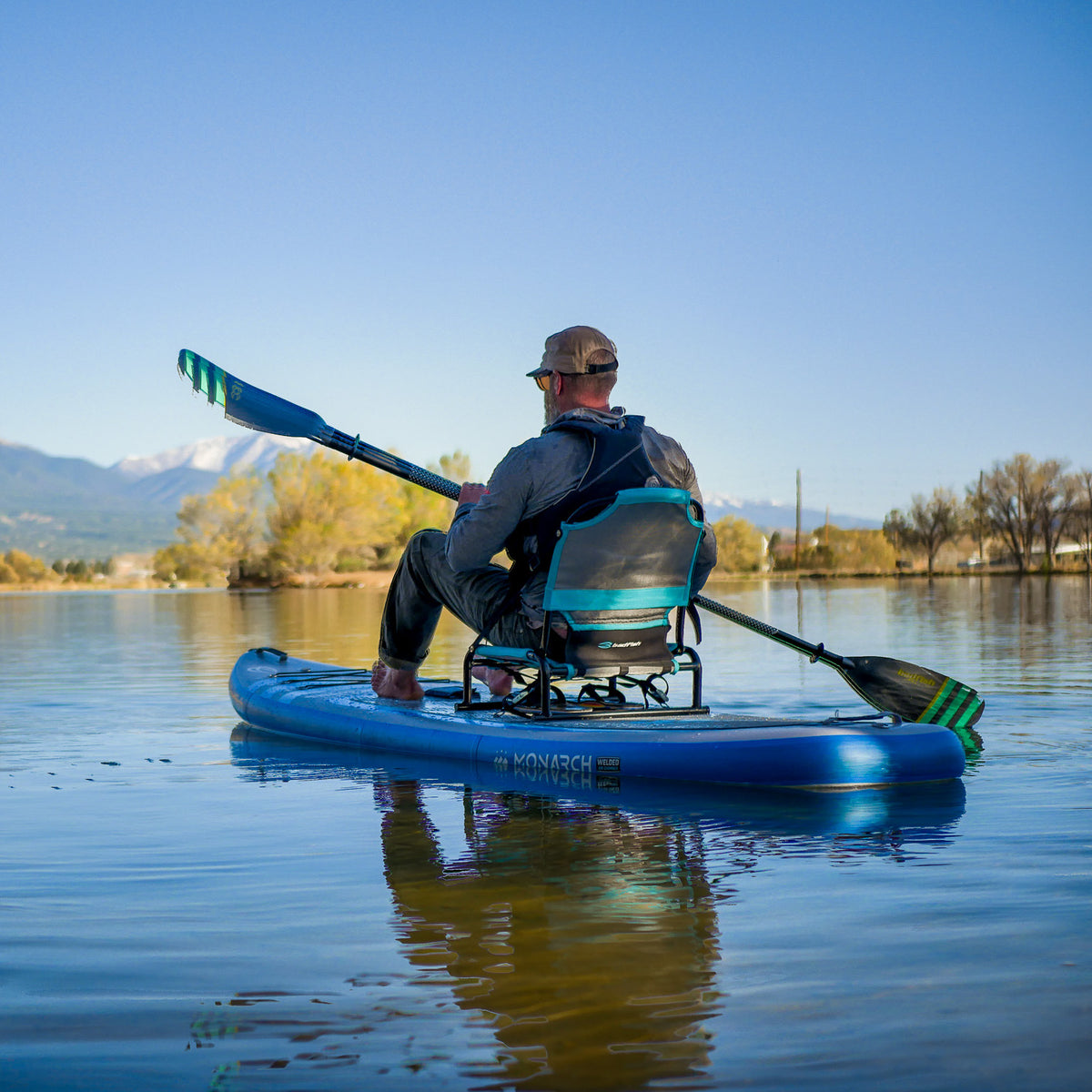 11' BadFish Monarch Inflatable Standup Paddleboard (SUP)