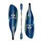 Accent Paddle - Passage 2-Piece Fiberglass Kayak Paddle