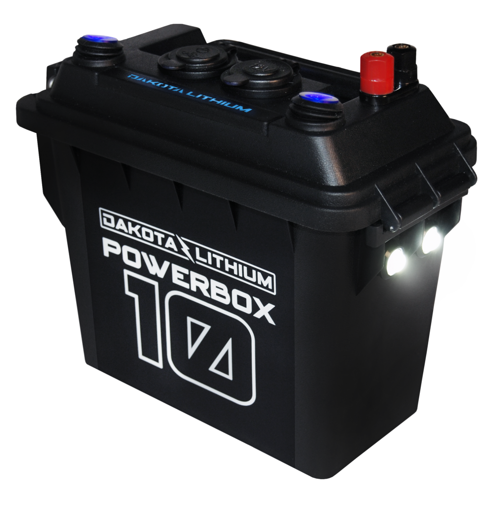 Dakota Lithium Kayak Powerbox 10, 12v 10Ah Battery Included