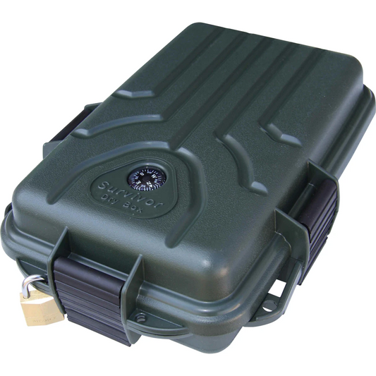 MTM - Survivor Kayak Dry Box With Compass - 2 Sizes!