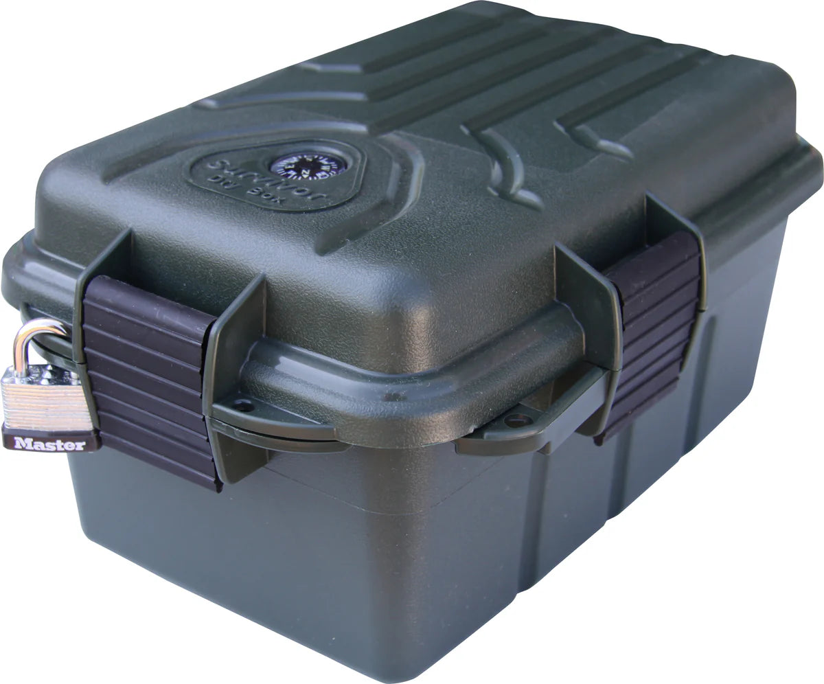 MTM - Survivor Kayak Dry Box With Compass - 2 Sizes!