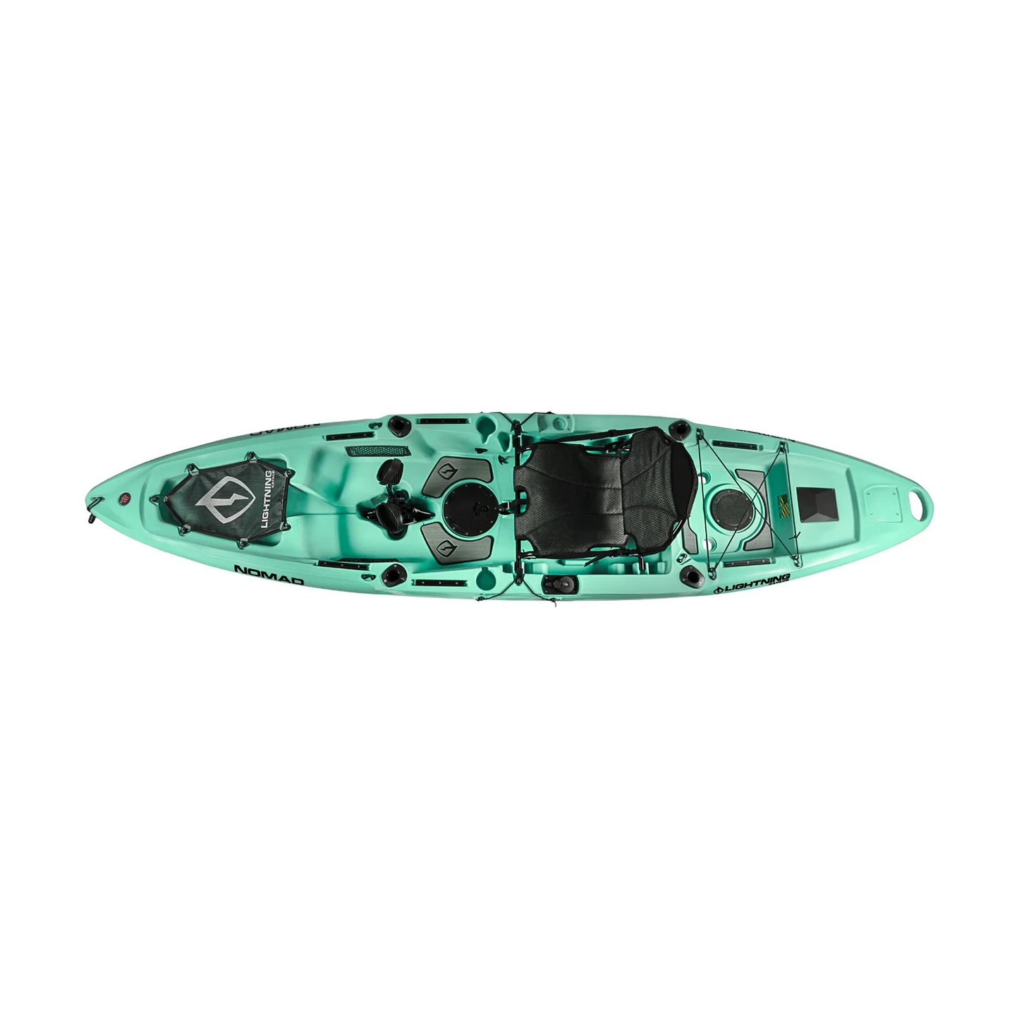 12" Lightning Nomad Pedal Drive Fishing Kayak