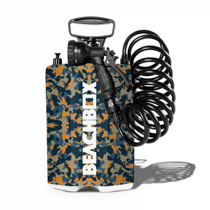 BeachBox - Portable Outdoor Shower Tank and Sprayer