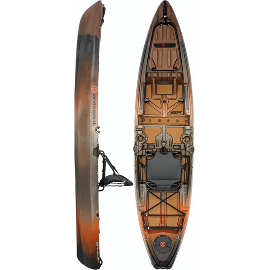 11' 10" Crescent Kayak Shoalie SF Fishing Kayak