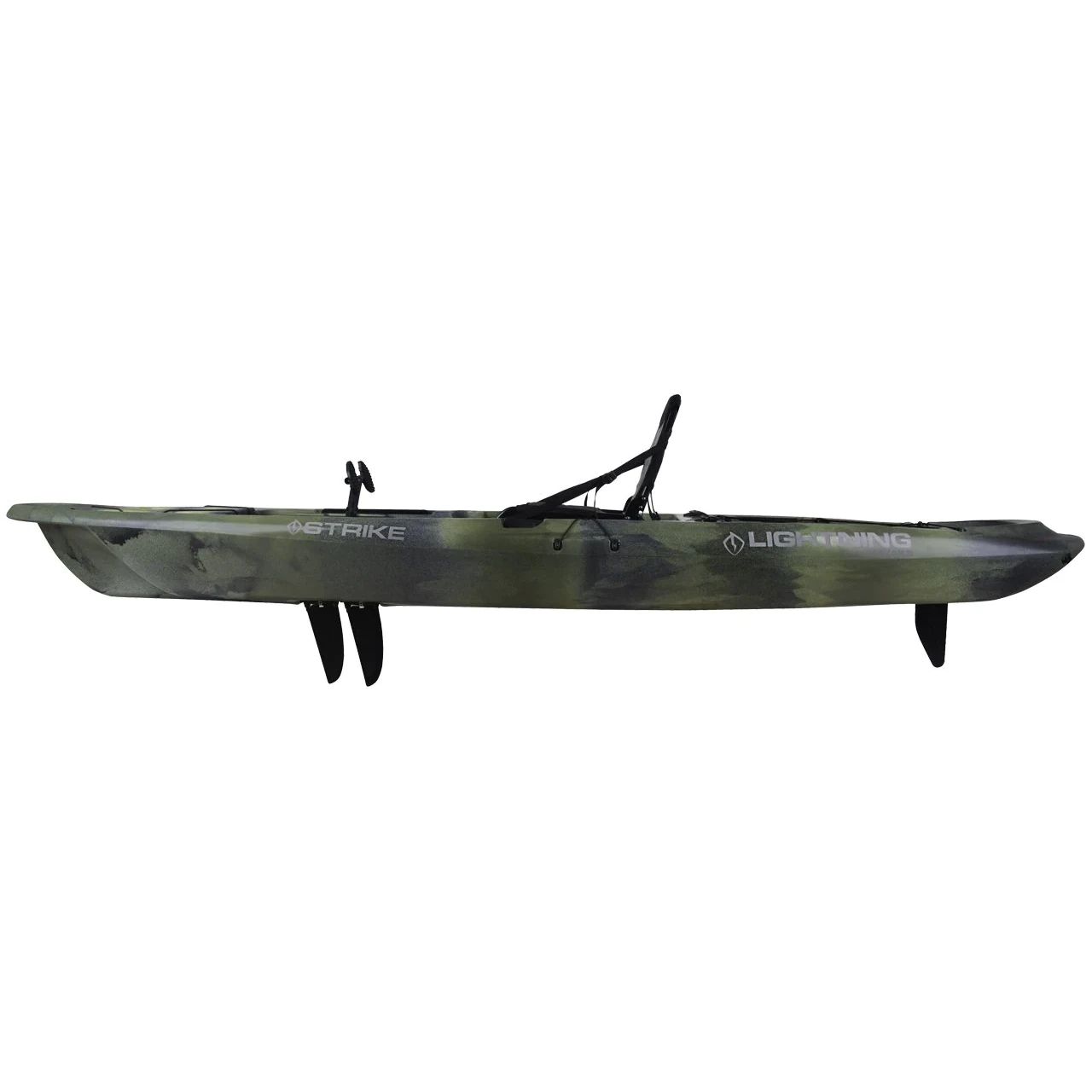 12"6" Lightning Strike HD Pedal Drive Fishing Kayak