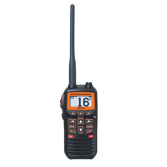 Standard Horizon - HX210 6W Floating Handheld Kayak / Marine VHF Transceiver