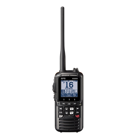 Standard Horizon HX890 Floating 6 Watt Class H DSC Handheld VHF/GPS