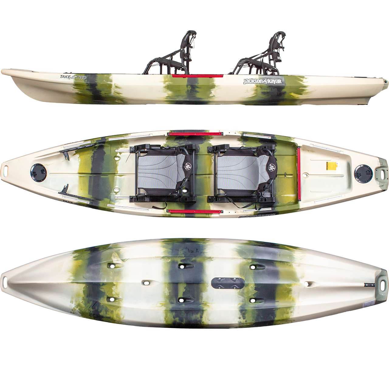 13' 9" Jackson Kayak Take Two Tandem Kayak