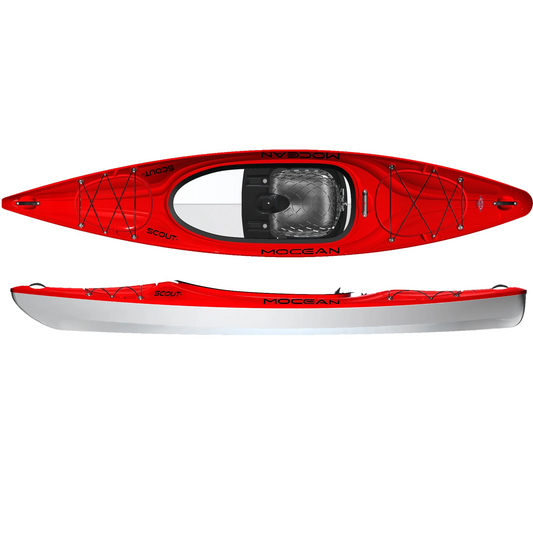 Mocean Kayak - 12' Scout XC Large Cockpit Touring Kayak