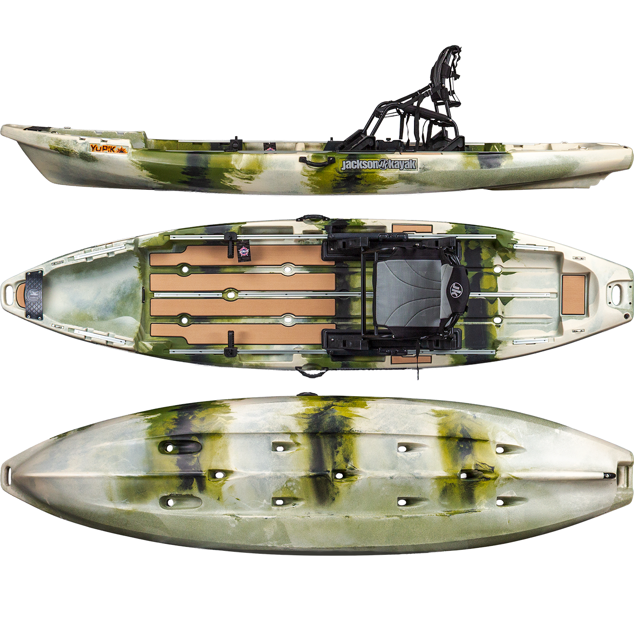 12' 2" Jackson Kayak YuPIK SOT Fishing Kayak