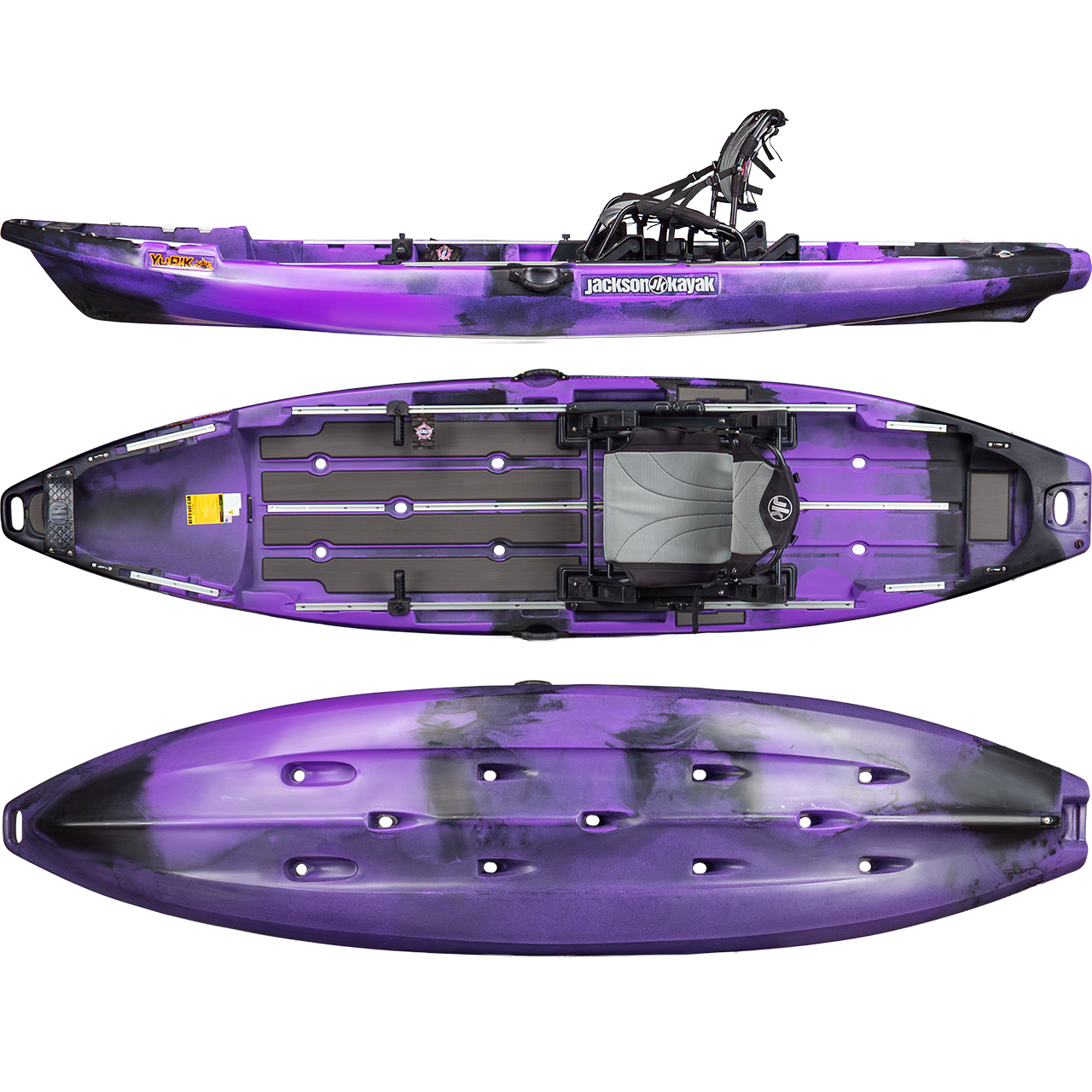 12' 2" Jackson Kayak YuPIK SOT Fishing Kayak