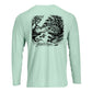 "The Swamp Spirit" Performance Long Sleeve Kayaking Shirt - UPF 50+ Sunblocking