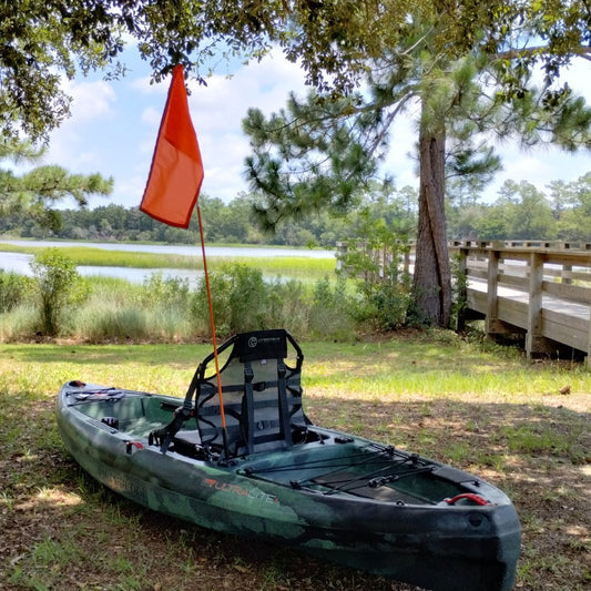 Yakworks Track Mounted Kayak Safety Flag