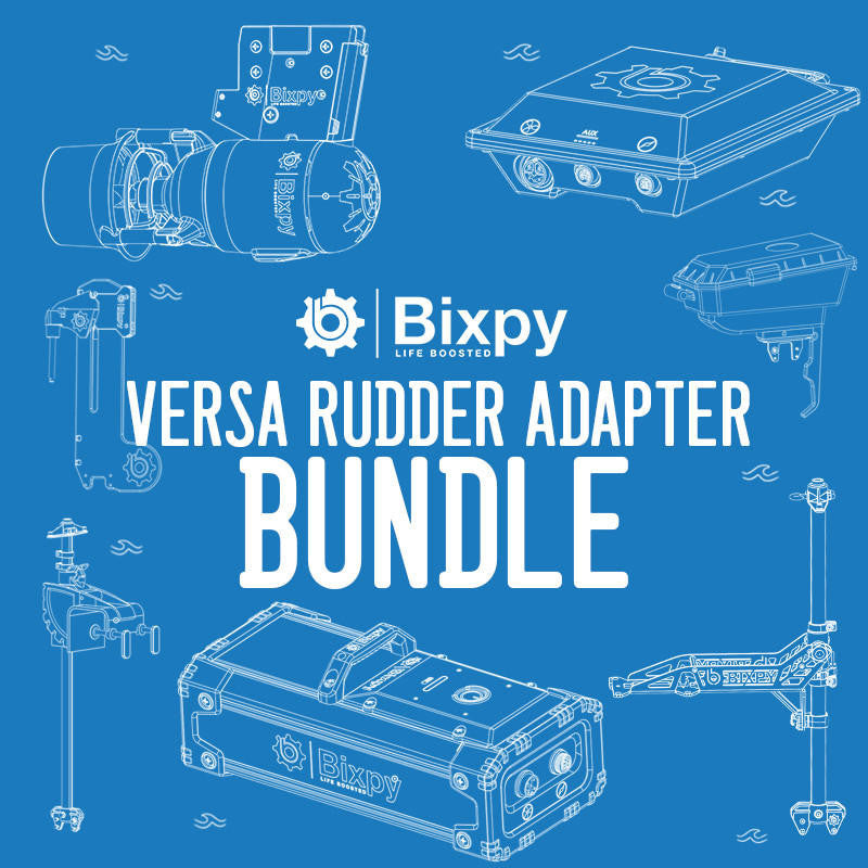 Universal Versa Rudder Adapter Bundle