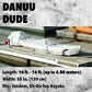 Danuu - Dude Kayak Cover 14' to 16' Lengths