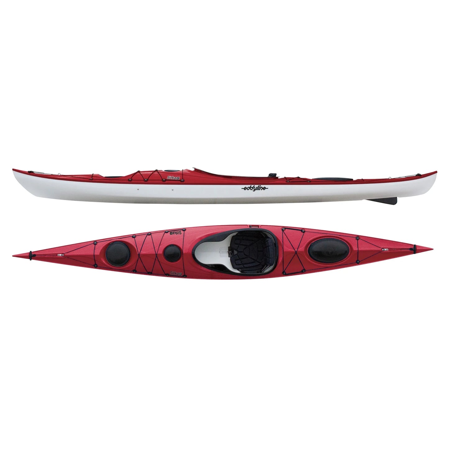 15'3" Eddyline Sitka XT Lightweight Touring Kayak