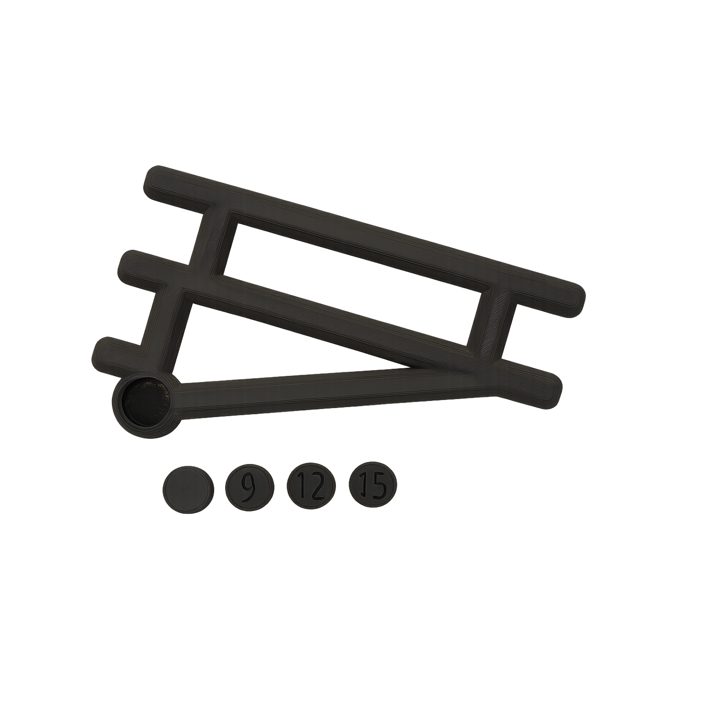 Yakworks - 2 or 4 Pack Kayak Tie-Down Strap Holders / Organizers