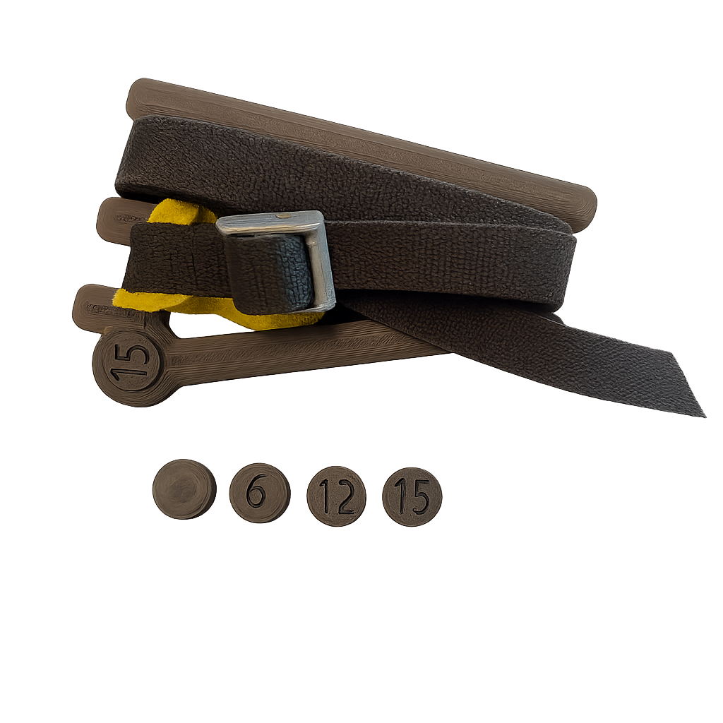 Yakworks - 2 or 4 Pack Kayak Tie-Down Strap Holders / Organizers